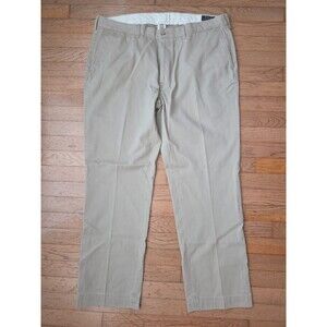 Polo Ralph Lauren 40x32 Khaki Classic Fit 100% Cotton Mens Chino Pants
